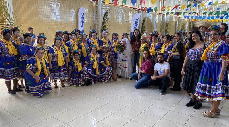 CCI de Cupira participa de encontro de quadrilha junina no SESC Caruaru